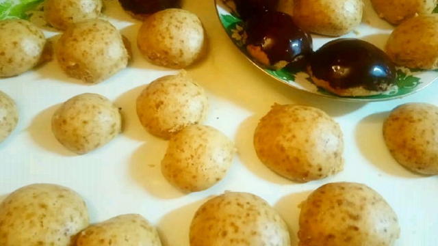 о количества теста у меня выходит 12 пряников, готовлю их в два захода.